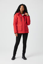 Ella | Women's Heated Puffer Jacket with USB Power & Hood