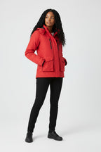 Ella | Women's Heated Puffer Jacket with USB Power & Hood