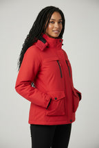 Ella | Women's Heated Puffer Jacket with USB Power & Hood